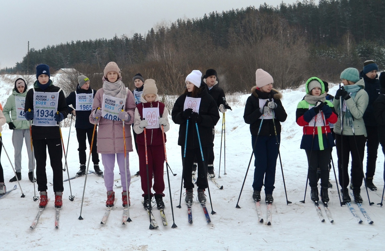 Соревнования по лыжным гонкам в зачёт Спартакиады школьников.