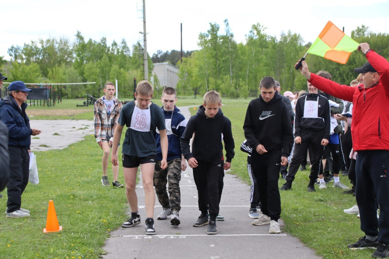 Районные соревнования по лёгкой атлетике, посвященные Дню Победы.